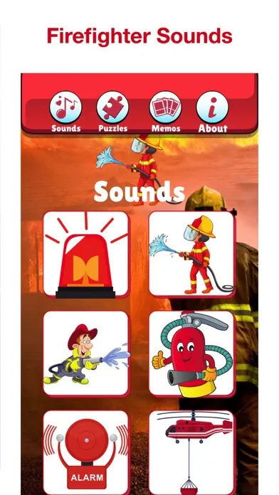 Captures d'écran de City Firefighter Game For Kids
