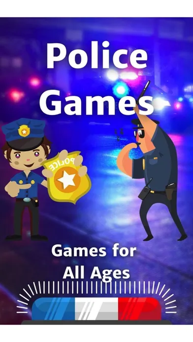 Tangkapan skrin Kids Police Officer Cop Games