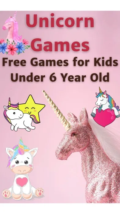 Captures d'écran de Rainbow Unicorn Game For Kids