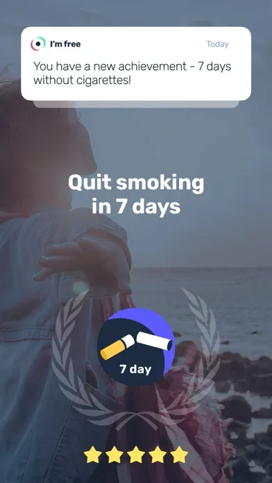 Screenshot di Quit: smoking cessation