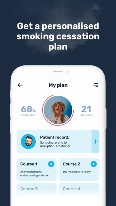 Screenshot di Quit: smoking cessation