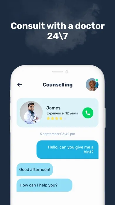 Screenshot di Quit: smoking cessation