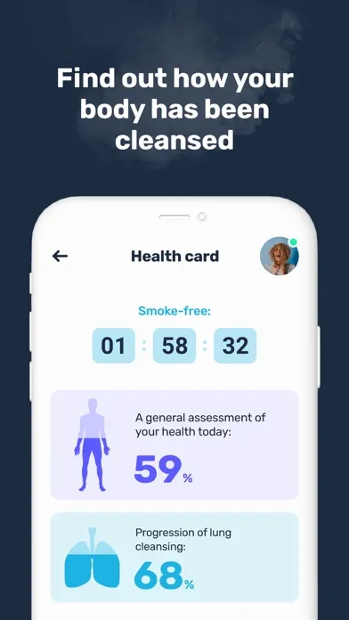 Screenshot di Quit: smoking cessation