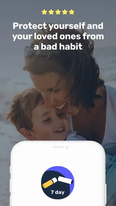 Screenshot di Quit: smoking cessation
