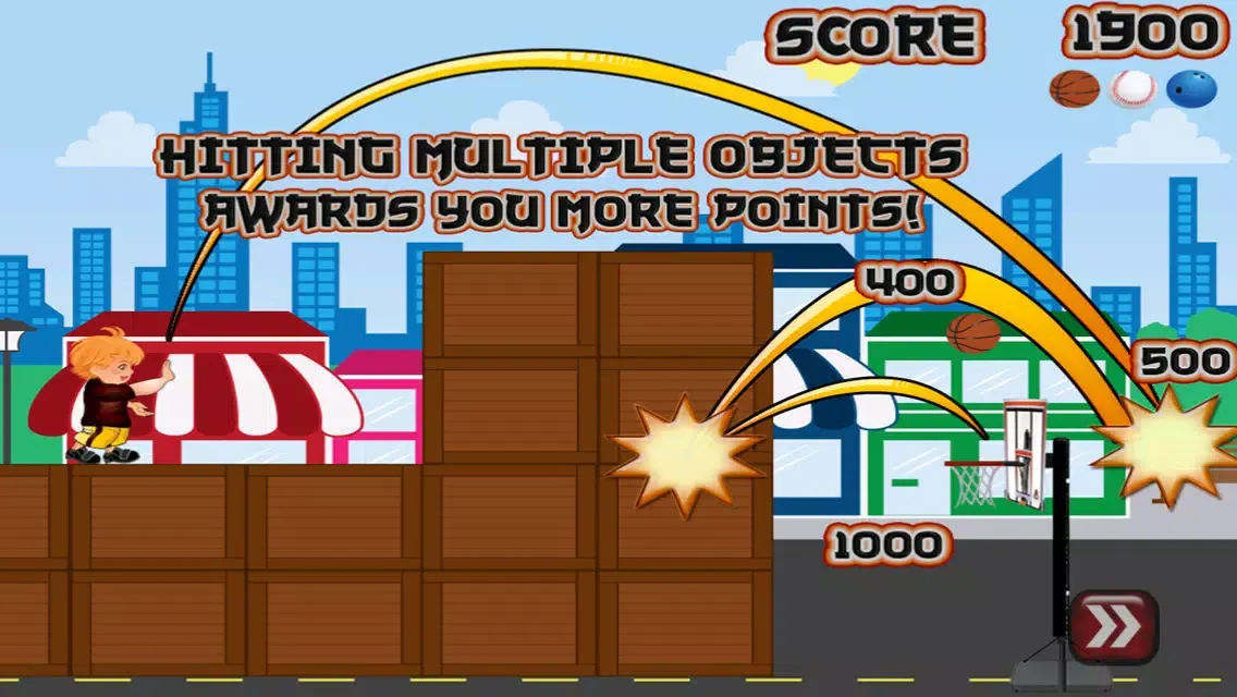 Basketball Trick Shots - Nothing but Net Game سکرین شاٹس
