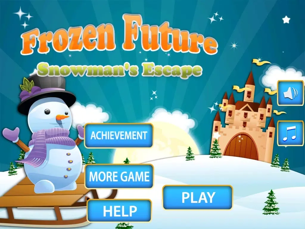 Tangkapan layar Frozen Future - Snowman's Escape iPad 
