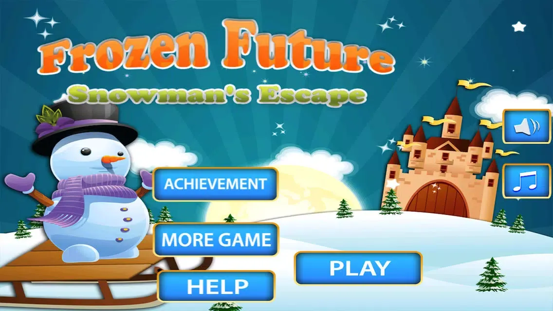Tangkapan layar Frozen Future - Snowman's Escape