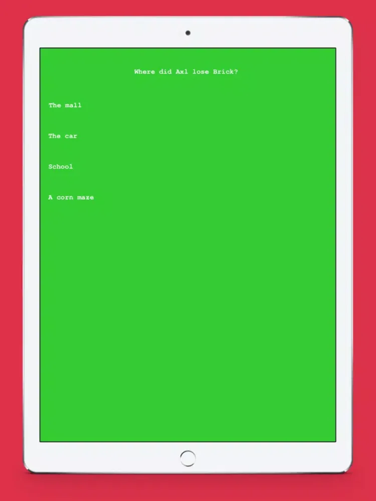 Capturas de tela do Trivia Quiz for The Middle. iPad 