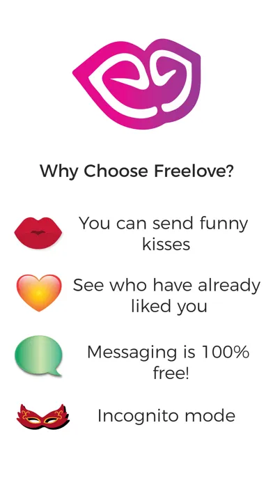 Freelove - Dating, Love & Chat 스크린샷