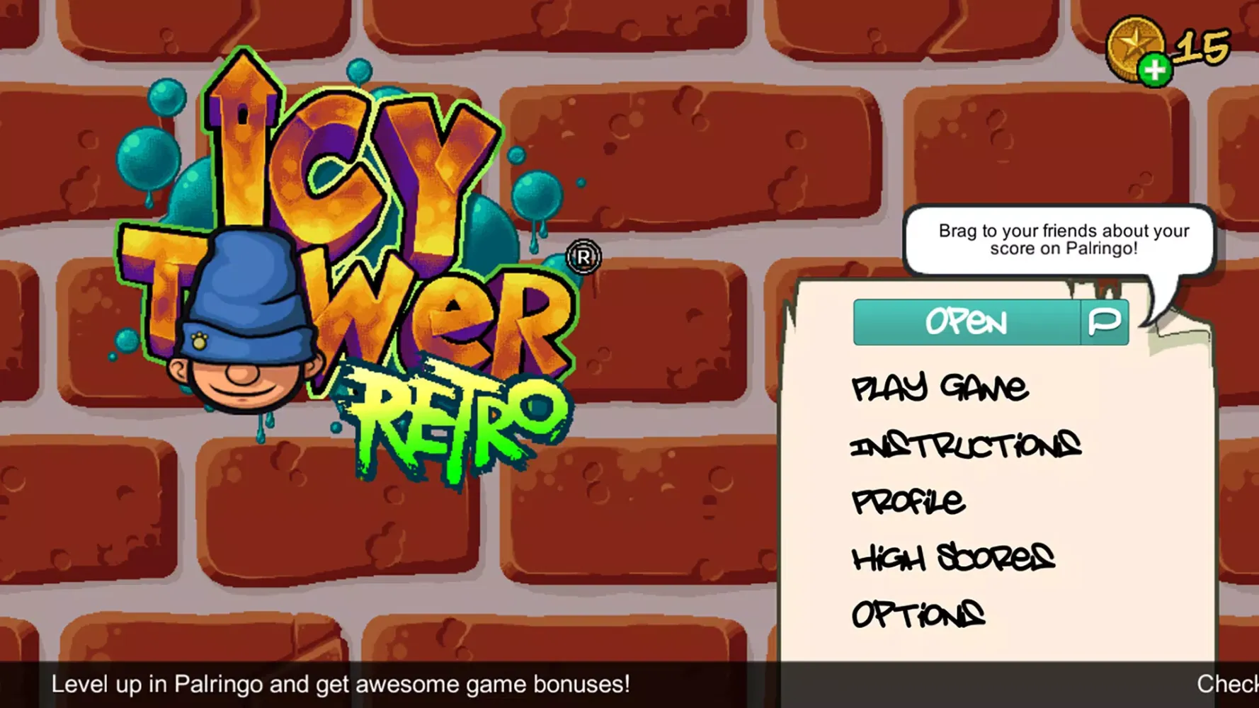 Screenshot di Icy Tower