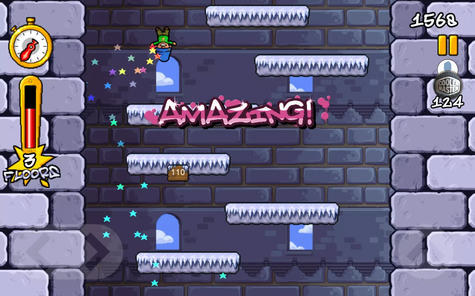 Screenshot di Icy Tower