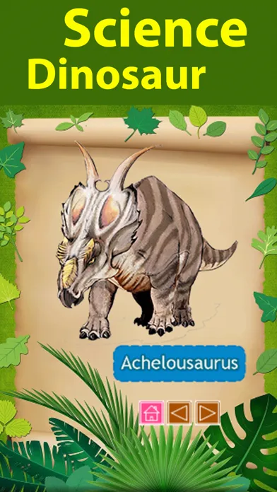Capturas de tela do All Dinosaurs Names Zoo Games