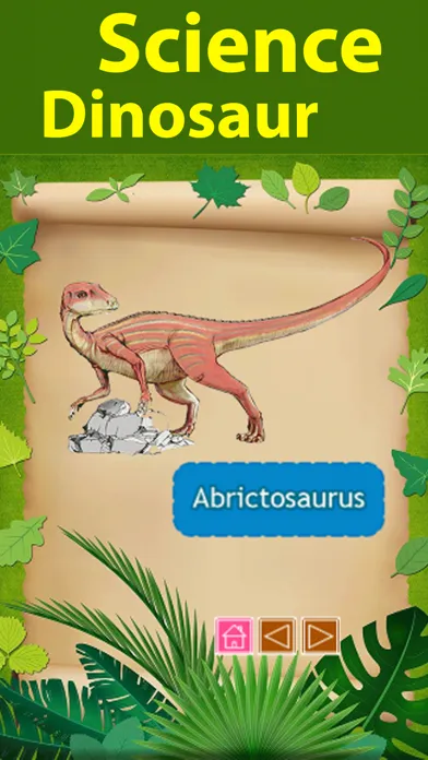 Capturas de tela do All Dinosaurs Names Zoo Games