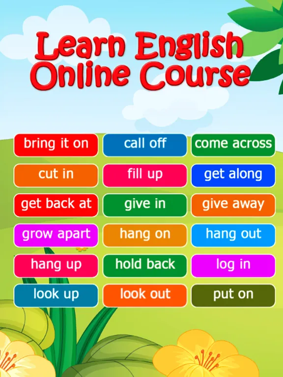 ภาพหน้าจอของ English Idioms Verb and Tenses iPad 