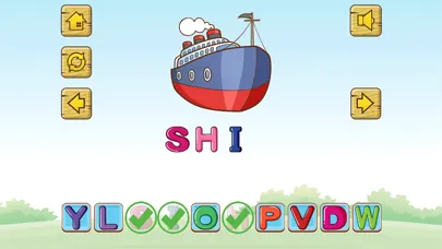 Capturas de tela do 1st Fun English Spelling Games