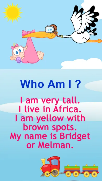 Zrzuty ekranu Fun A-Z Animals Riddles Games