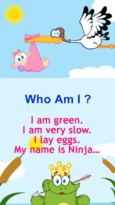 Zrzuty ekranu Fun A-Z Animals Riddles Games