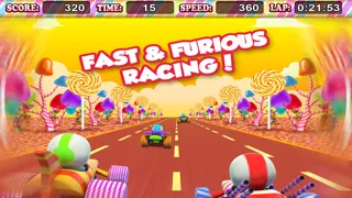 Candy Kart Racing 3D Lite - Speed Past the Opposition Edition! 스크린샷