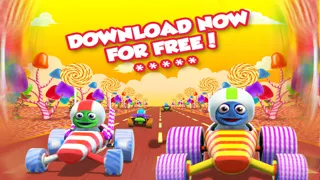 Candy Kart Racing 3D Lite - Speed Past the Opposition Edition! 스크린샷