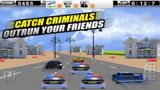 Cop Chase Car Race Multiplayer Edition 3D FREE - By Dead Cool Apps स्क्रीनशॉट