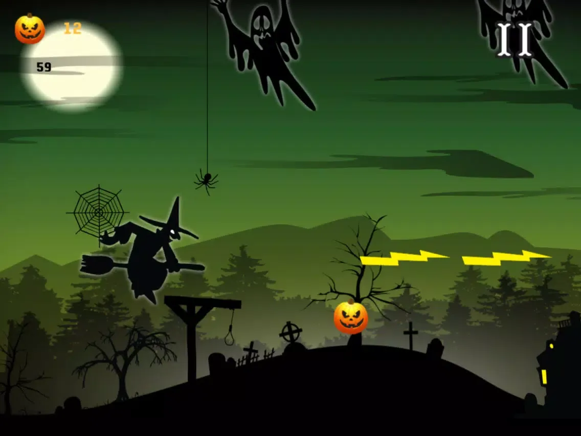 Halloween Shooter: The Witch Chase Race Game iPad  স্ক্রিনশট