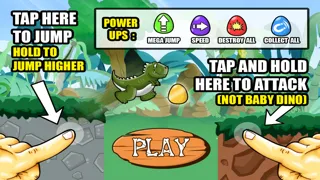 A Baby Dinosaur Race FREE - Run, Jump & Roar! Ekran Görüntüleri