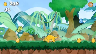 A Baby Dinosaur Race FREE - Run, Jump & Roar! Ekran Görüntüleri