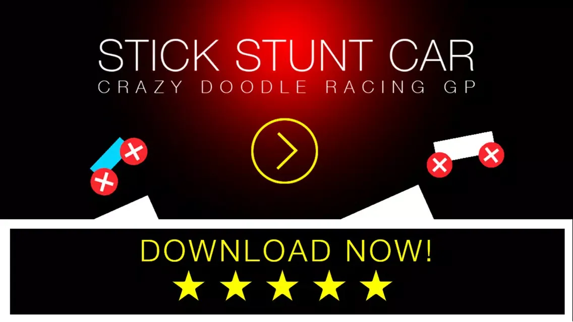 Capturas de pantalla de A Stick Stunt Car Chase - Crazy Doodle Racing Moto GP