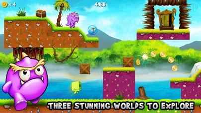 Captures d'écran de Cuby's Quest - Jumping Game