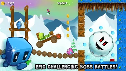Captures d'écran de Cuby's Quest - Jumping Game