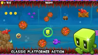 Captures d'écran de Cuby's Quest - Jumping Game