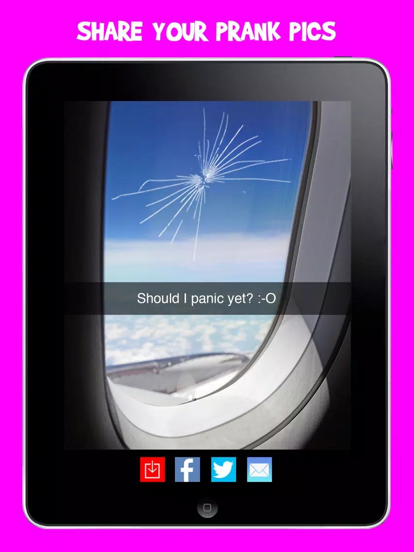 Tangkapan skrin Damage Cam PRO - Fake Prank Photo Editor Booth iPad 