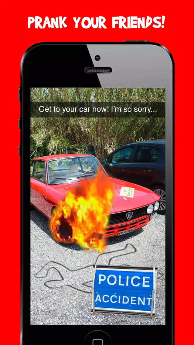 Tangkapan skrin Damage Cam PRO - Fake Prank Photo Editor Booth