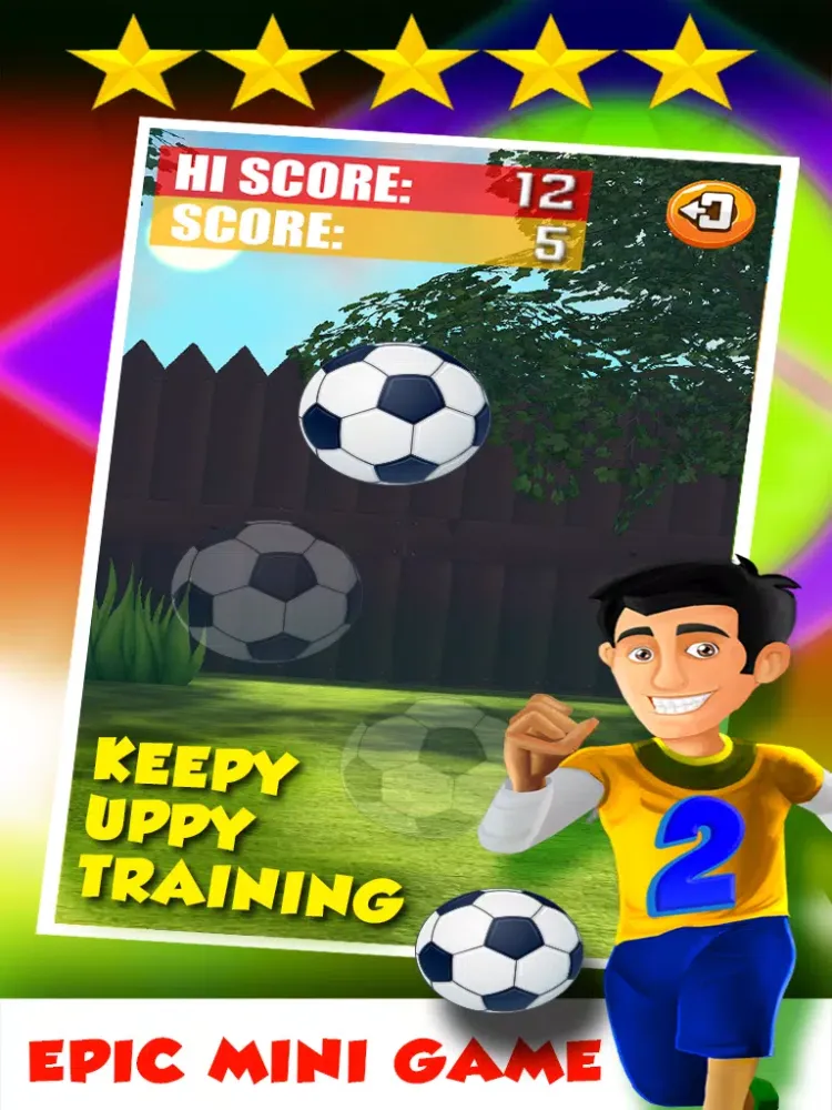 A Brazil World Soccer Football Run 2 2014: Road to Rio Finals - Win the Cup! iPad Screenshots