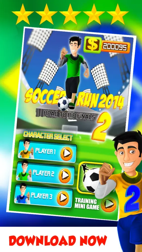 A Brazil World Soccer Football Run 2 2014: Road to Rio Finals - Win the Cup! Screenshots