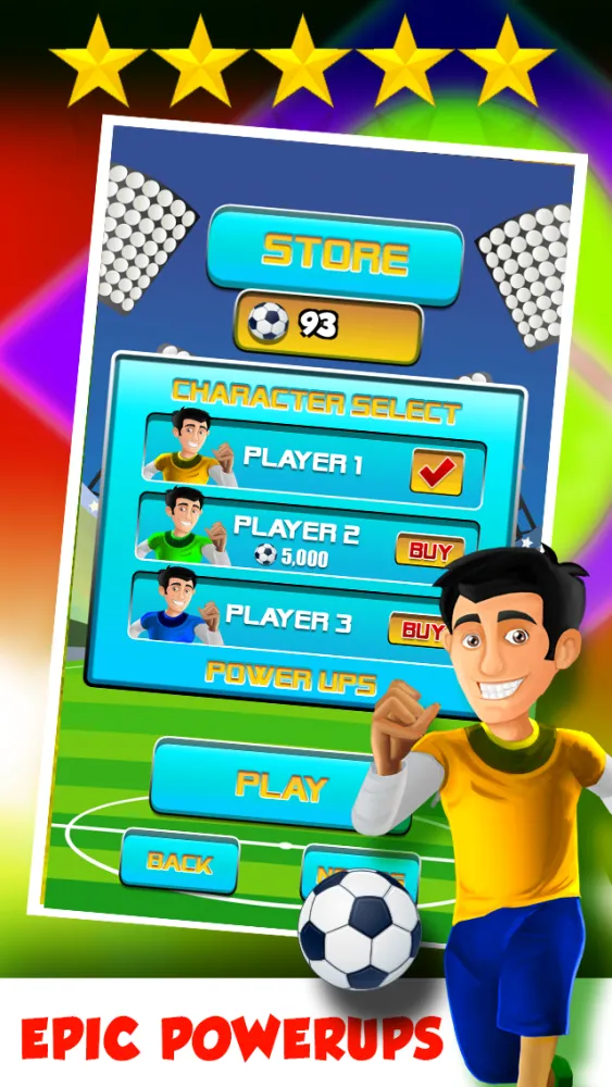 A Brazil World Soccer Football Run 2014: Road to Rio Finals - Win the Cup!应用截图