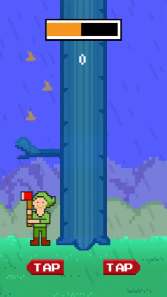 LumberJack Cut The Beanstalk: Lumberman Edition - 8 bit Pixel Fun Kids Games Screenshots