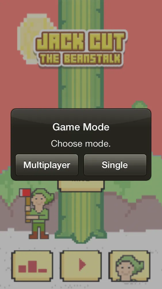 LumberJack Cut The Beanstalk: Lumberman Edition - 8 bit Pixel Fun Kids Games Screenshots