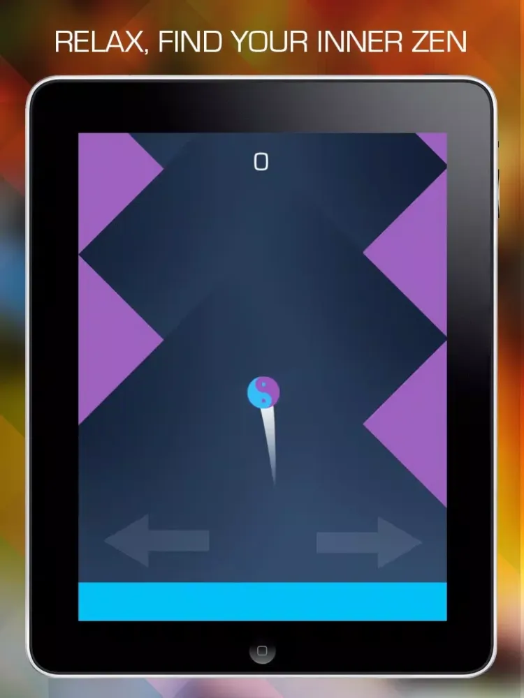 Pinnacle Pro - The Zen Ball Bounce Jump Game iPad 应用截图