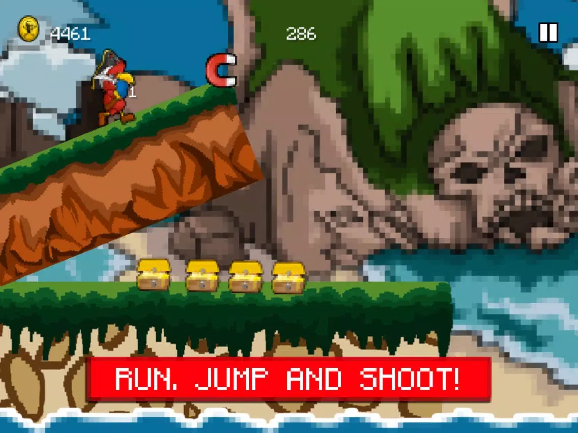 Pixel Pirate FREE - The Treasure Hunt Adventure Games iPad  Screenshots