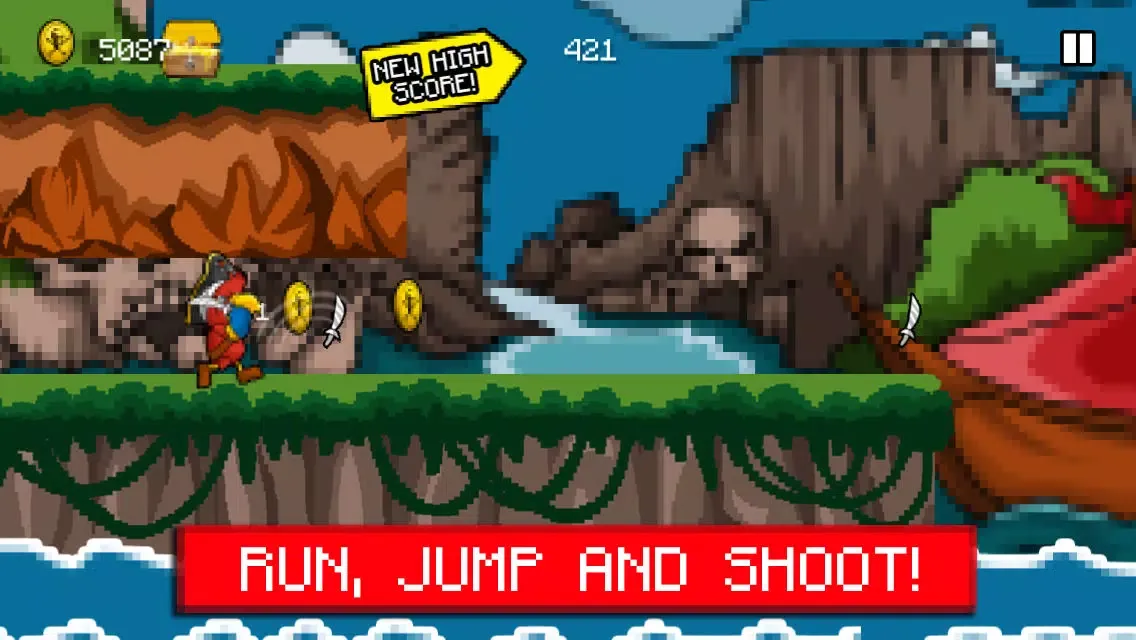 Pixel Pirate FREE - The Treasure Hunt Adventure Games Screenshots