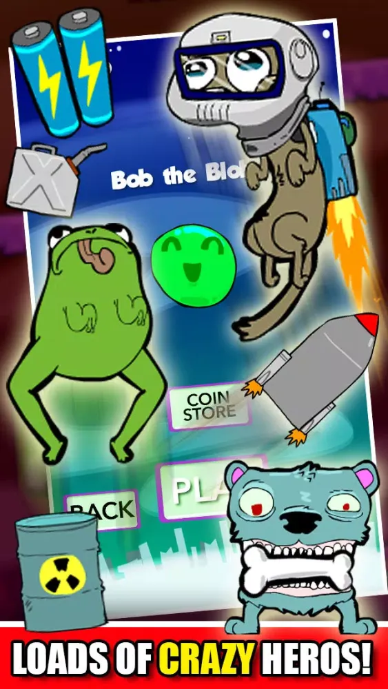 صور A Rabid Dog Space Rocket! FREE : The Super Jumping Jetpack Galaxy Game - By Dead Cool Apps