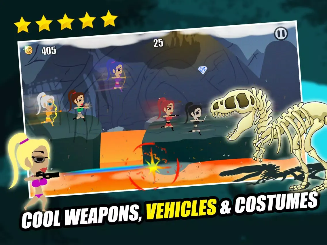 Aztec Alex PRO: The T-Rex Temple Slayer iPad  سکرین شاٹس