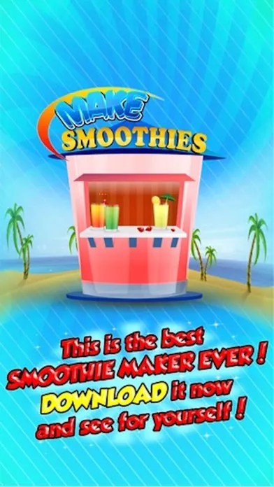 Ảnh chụp màn hình của Make Frozen Smoothies! by Free Food Maker Games