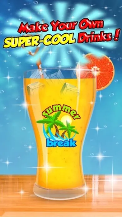 Ảnh chụp màn hình của Make Frozen Smoothies! by Free Food Maker Games
