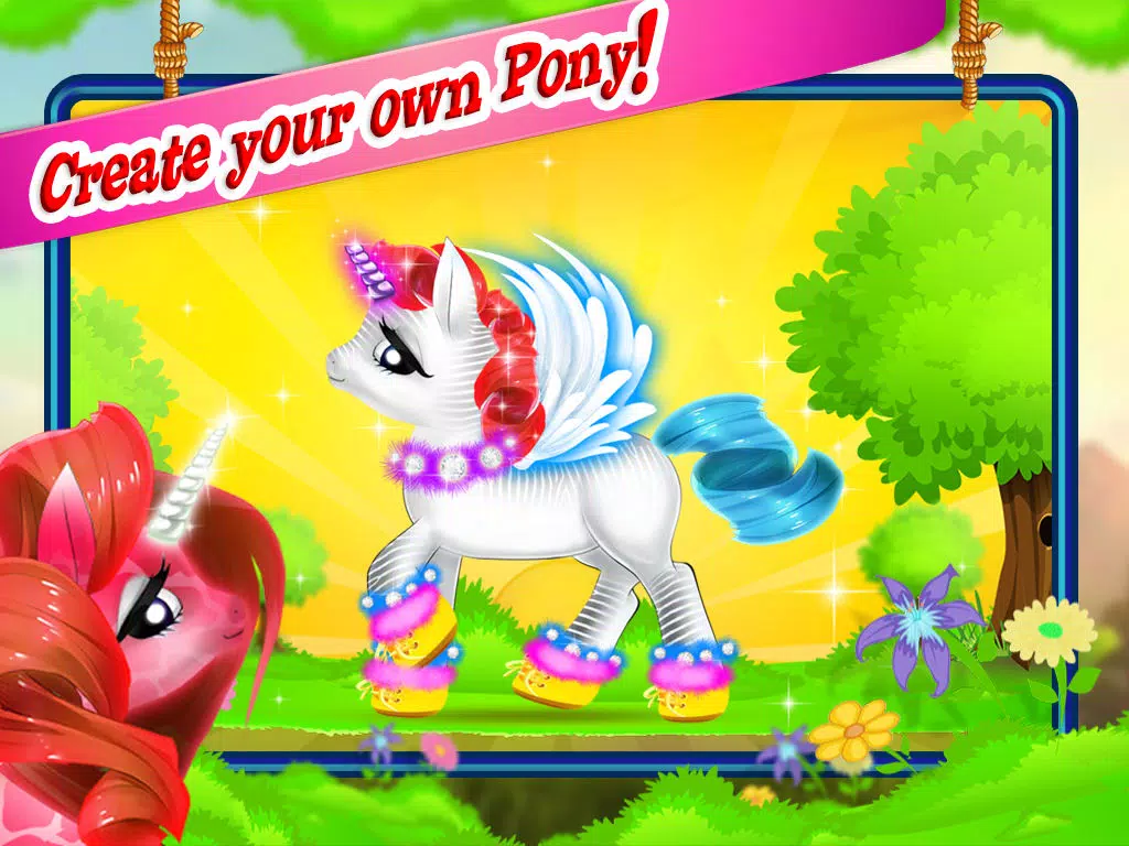 Pony Pet Dress Up! by Free Maker Games iPad  Screenshots