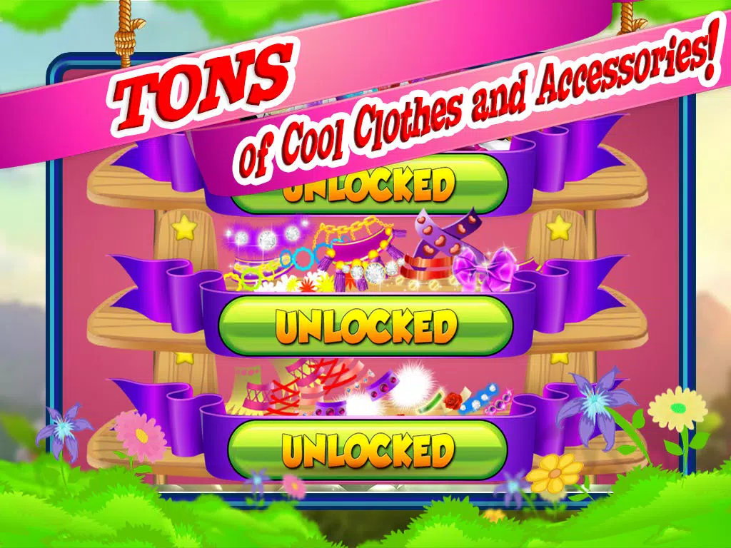 Pony Pet Dress Up! by Free Maker Games iPad  Screenshots