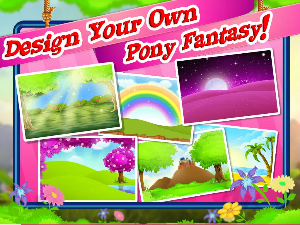 Pony Pet Dress Up! by Free Maker Games iPad  Screenshots