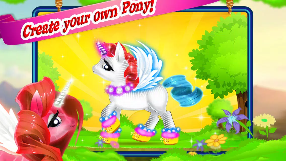 Pony Pet Dress Up! by Free Maker Games Screenshots