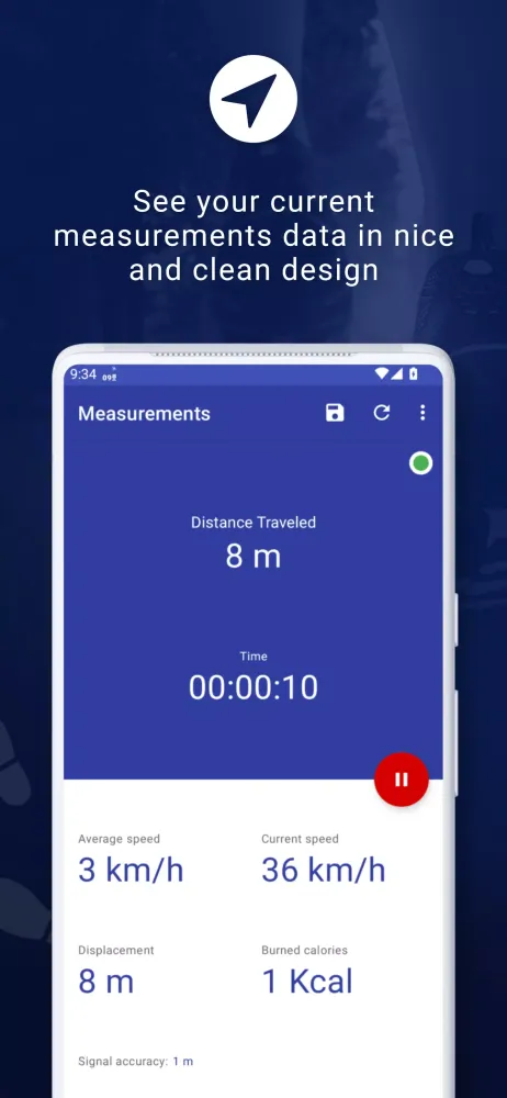 My GPS Odometer স্ক্রিনশট